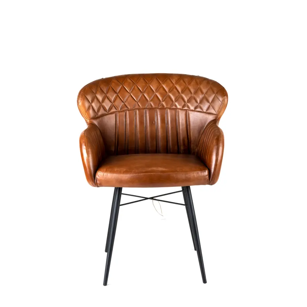 81CM LEATHER DINING CHAIR - Image #2