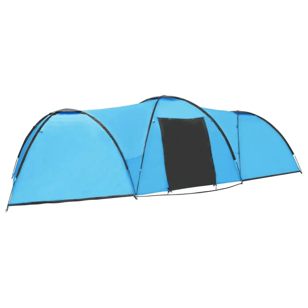 vidaXL Camping Igloo Tent 650x240x190 cm 8 Person Blue - Image #5