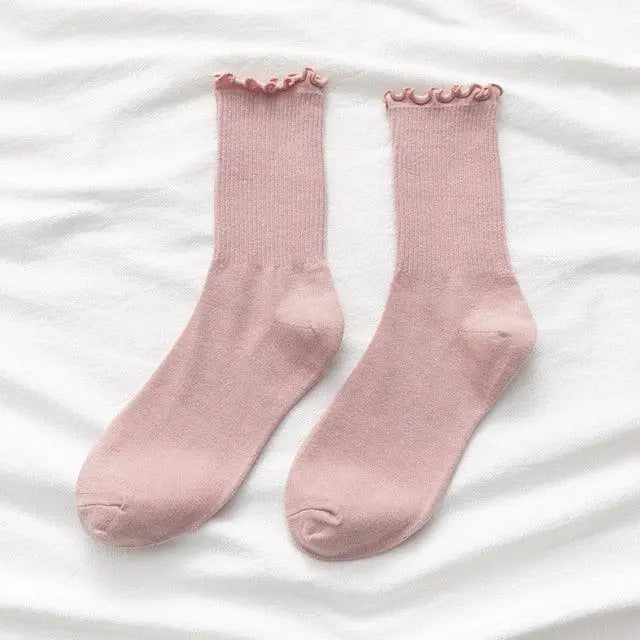 (Frilly Ruffle) Socks Lolita Style women  Lastricks | London.