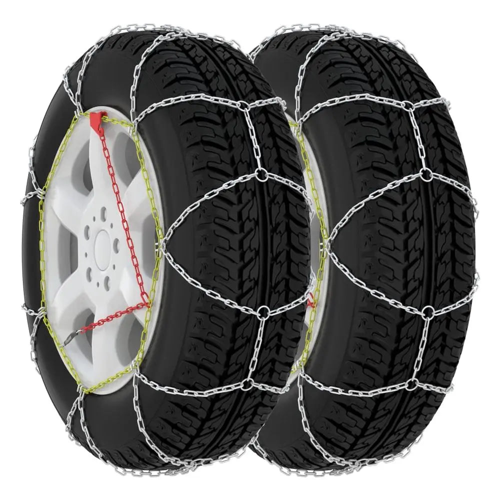 vidaXL Car Tyre Snow Chains 2 pcs 9 mm KN80 - Image #8