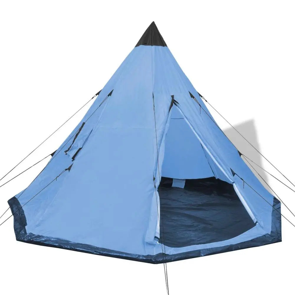 vidaXL 4-person Tent Grey - Image #10