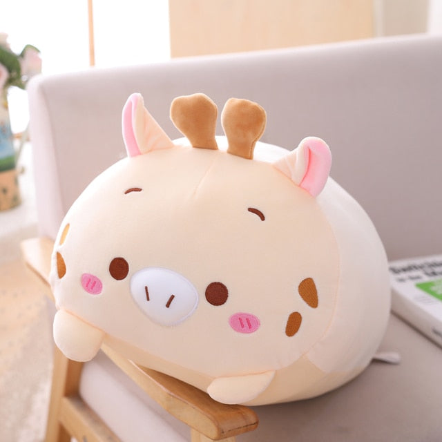 Soft Plush Cartoon Animal Pillow pillow  Lastricks London.