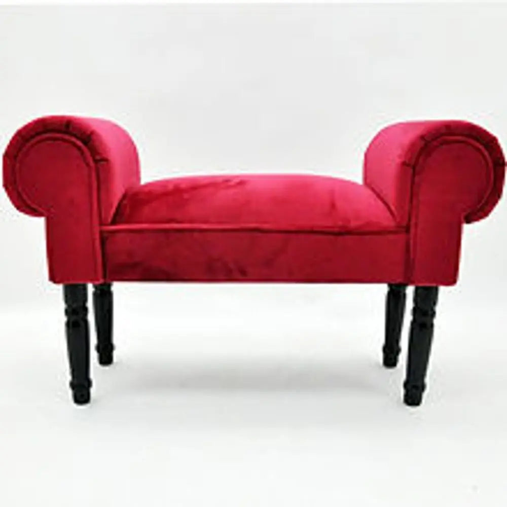 RED VELVET WINDOW SEAT - Image #1