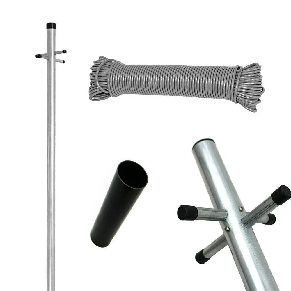 Heavy Duty Galvanised Clothes Pole - Image #5