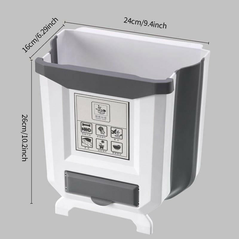 Foldable Kitchen Trash Can Appliance  Lastricks.