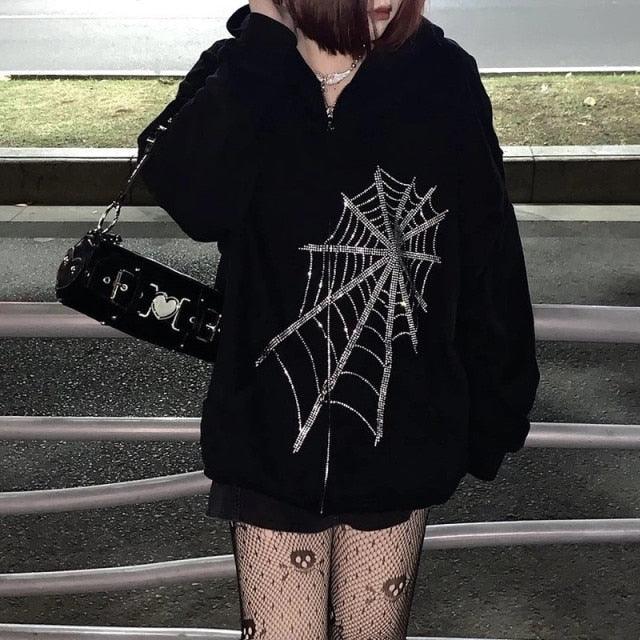 Gothic Zip Up Hoodie women  Lastricks | London.