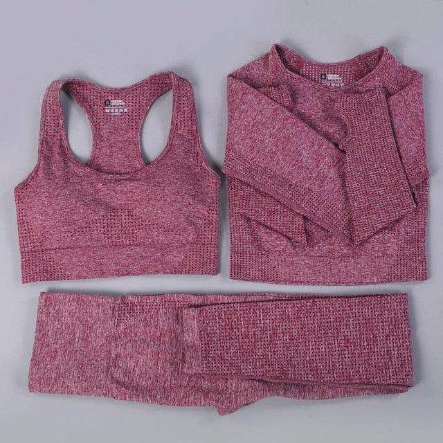 Gym Sports Top 3Pcs women  Lastricks | London.