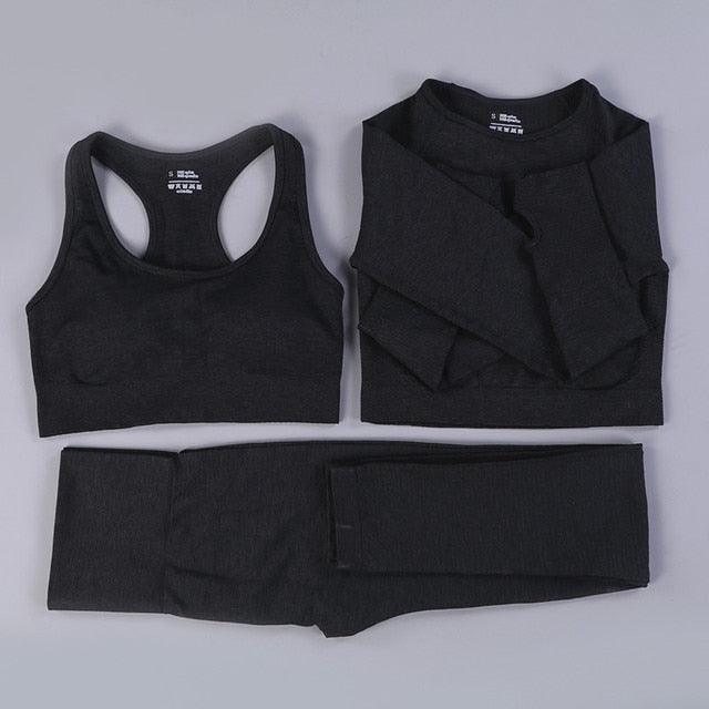 Gym Sports Top 3Pcs women  Lastricks | London.