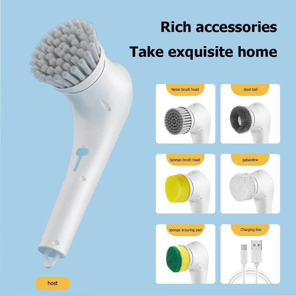 Multifunctional Electric Cleaning Brush Appliance  Lastricks.