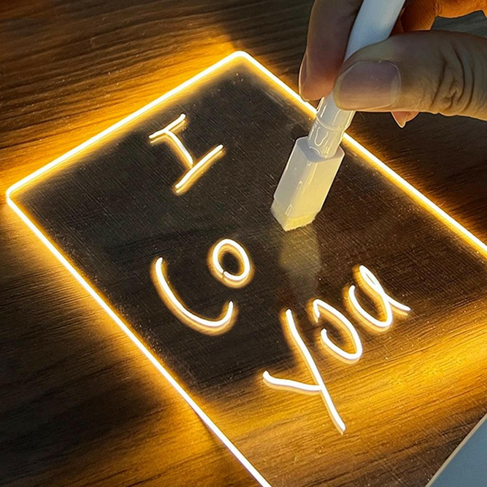 Night Light Note Board Appliance  Lastricks.