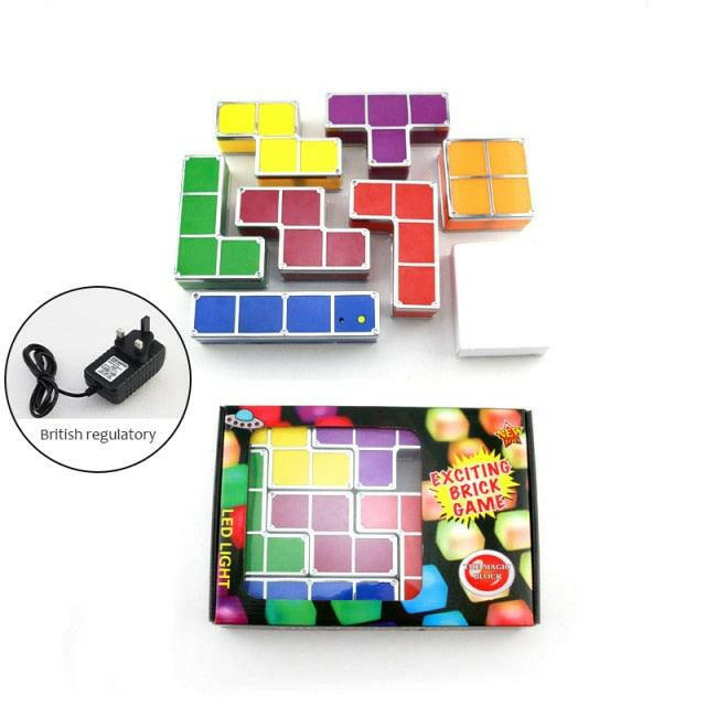 Novelty Lighting DIY Tetris Puzzle 3D Appliance  Lastricks.