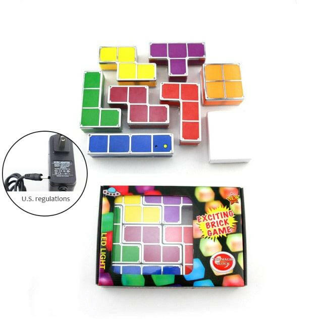 Novelty Lighting DIY Tetris Puzzle 3D Appliance  Lastricks.