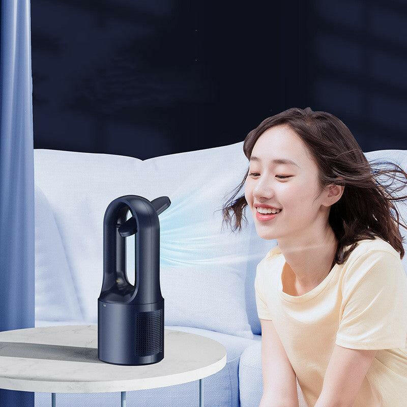 Small Household Usb Charging With Leafless Fan And Lamp Night Light   Lastricks.