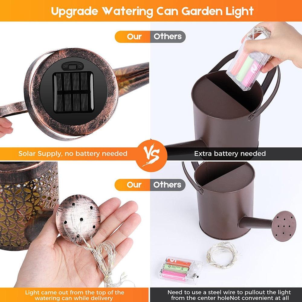 Solar Waterfall Lamp   Lastricks.