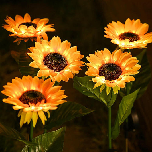 Sunflowers Solar Lawn Light   Lastricks.