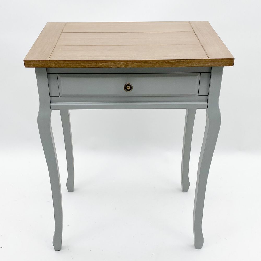 78CM WOODEN 1 DRAWER TABLE