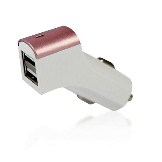 FX Factory Powabud Twin Socket USB 2.1A Car Charger [Rose Gold]