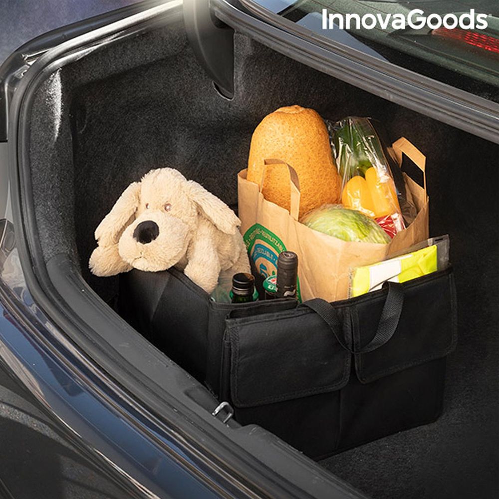 Carry Foldable Car Trunk Organizer Storage Bag Velcro Extra Grip