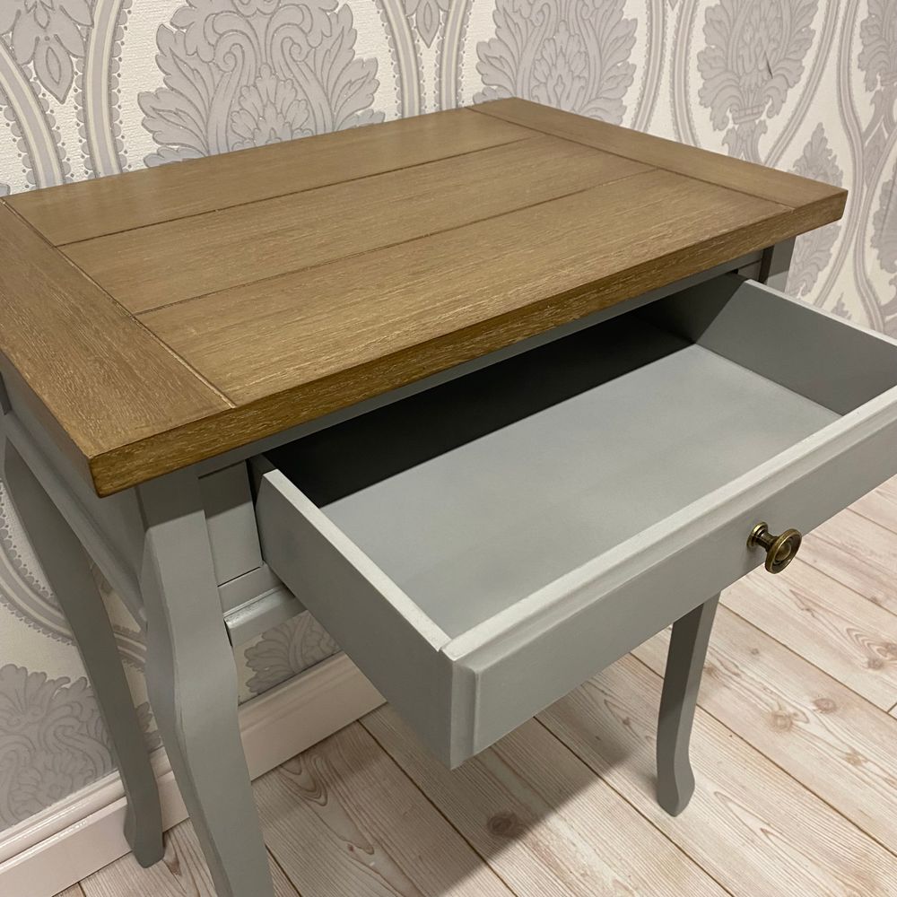 78CM WOODEN 1 DRAWER TABLE