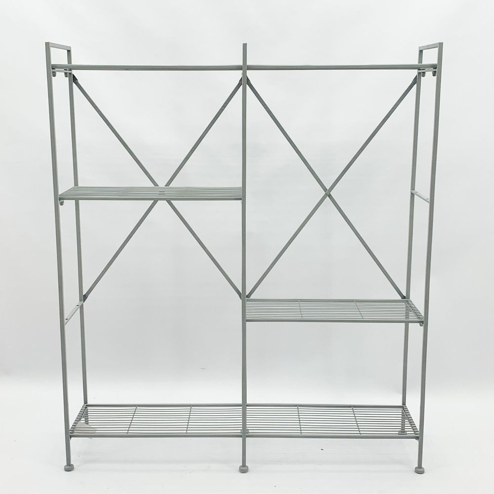 141CM GREY SHELF UNIT