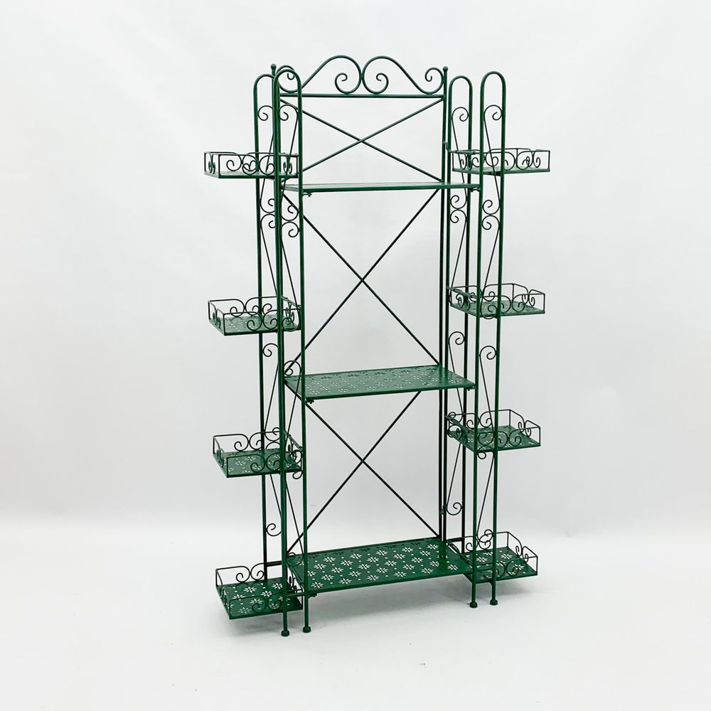 150CM GREEN SHELF UNIT