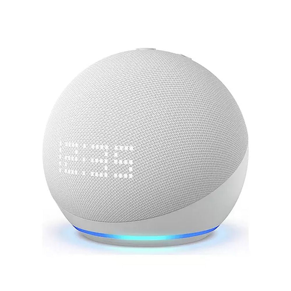 AMZ ECHO DOT 5TH GEN WITH CLOCK AND ALEXA VOICE CONTROL 2022