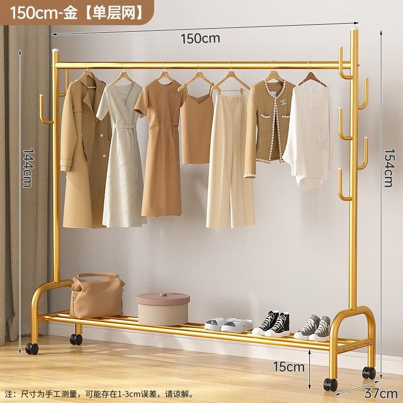 (DUTRIEUX) Wheels Clothes Organizer Rack Appliance  Lastricks.