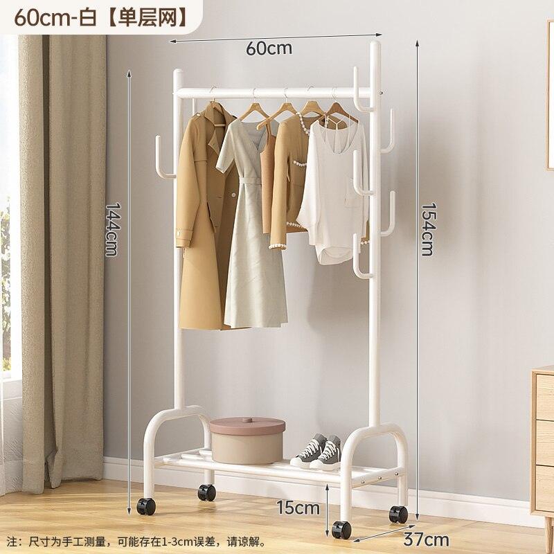 (DUTRIEUX) Wheels Clothes Organizer Rack Appliance  Lastricks.