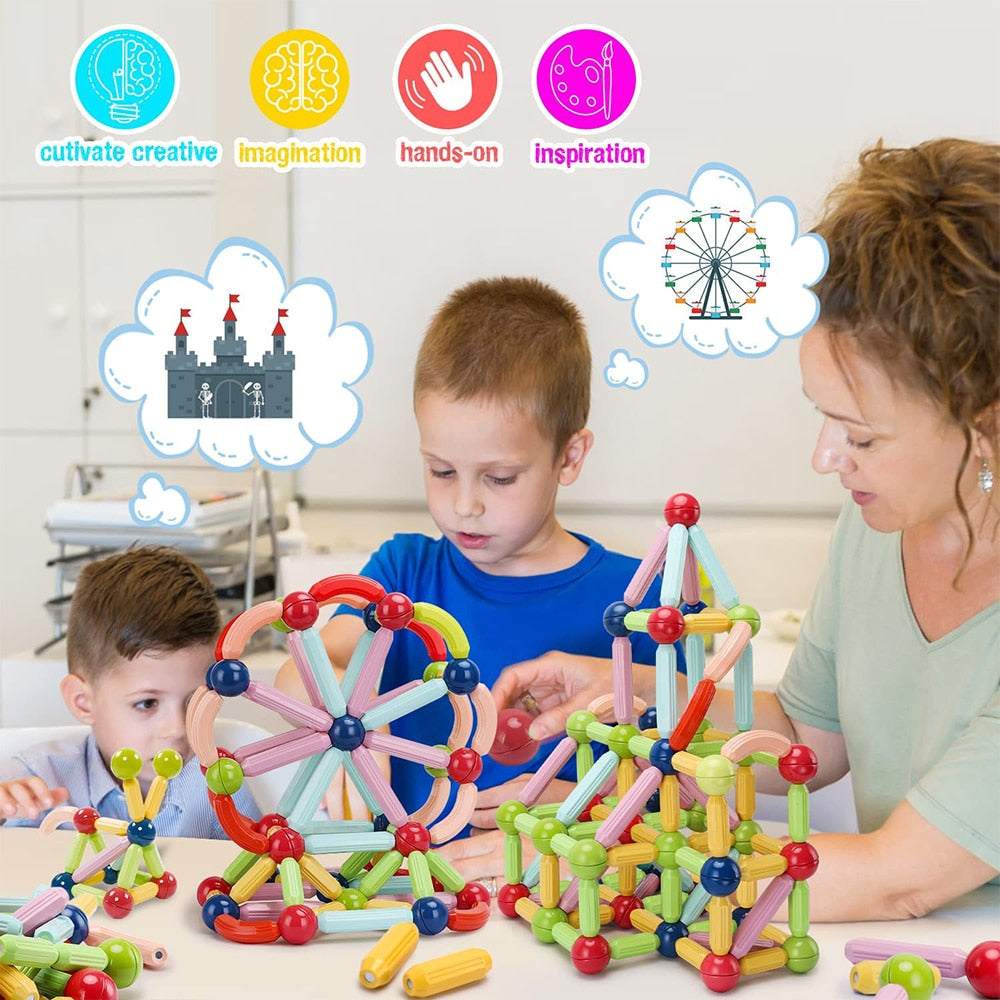 Magnetic Building Blocks kids  Lastricks | London.