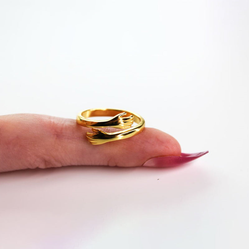 Huggin Gold Ring woman  Lastricks | London.