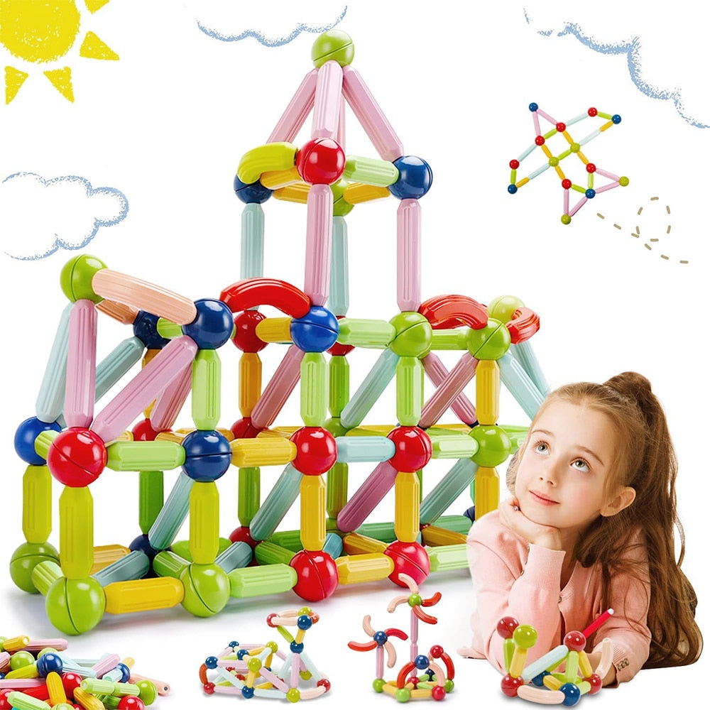 Magnetic Building Blocks kids  Lastricks | London.