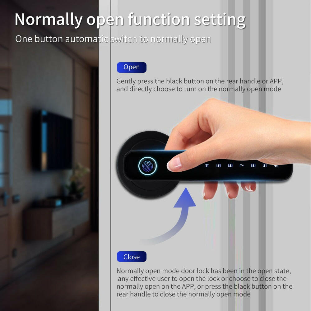 (Tuya) Fingerprint DoorL ock Appliance  Lastricks | London.