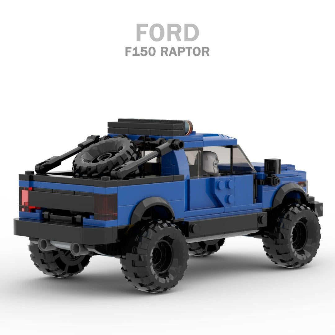 Technical Ford Raptors F-150 Pickup Truck Car Building Blocks kids  Lastricks | London.