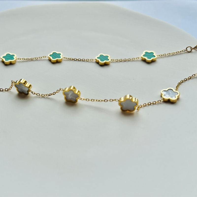 Flower Charm Bracelets jewellery  Lastricks | London.