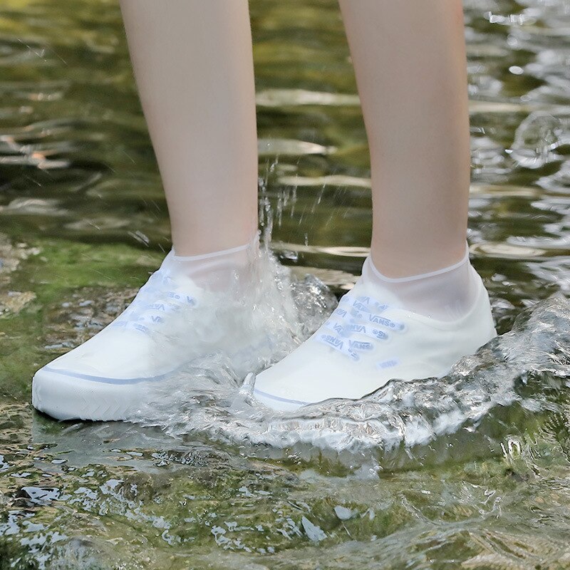 Reusable Latex Waterproof Rain Shoes Covers keyboard  Lastricks London.